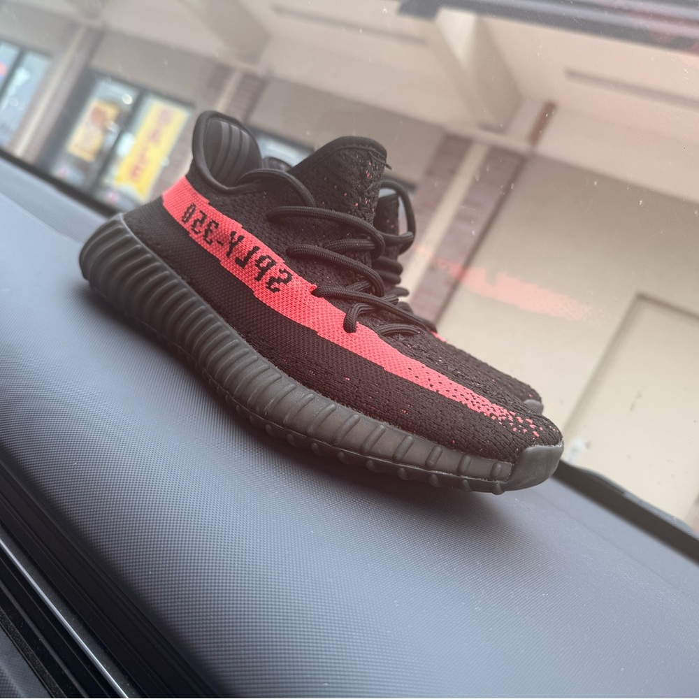 Yeezy Boost 350 V2 Black and Red